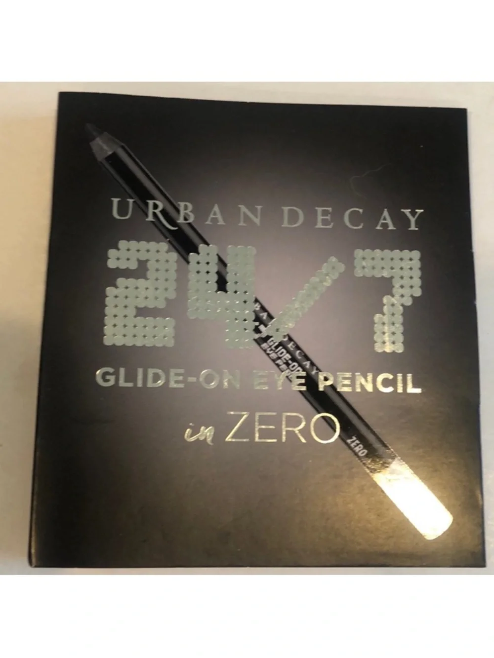 URBAN DECAY Glide-On Eye Pencil in Zero Black 0.03oz Purse Travel Size NIP